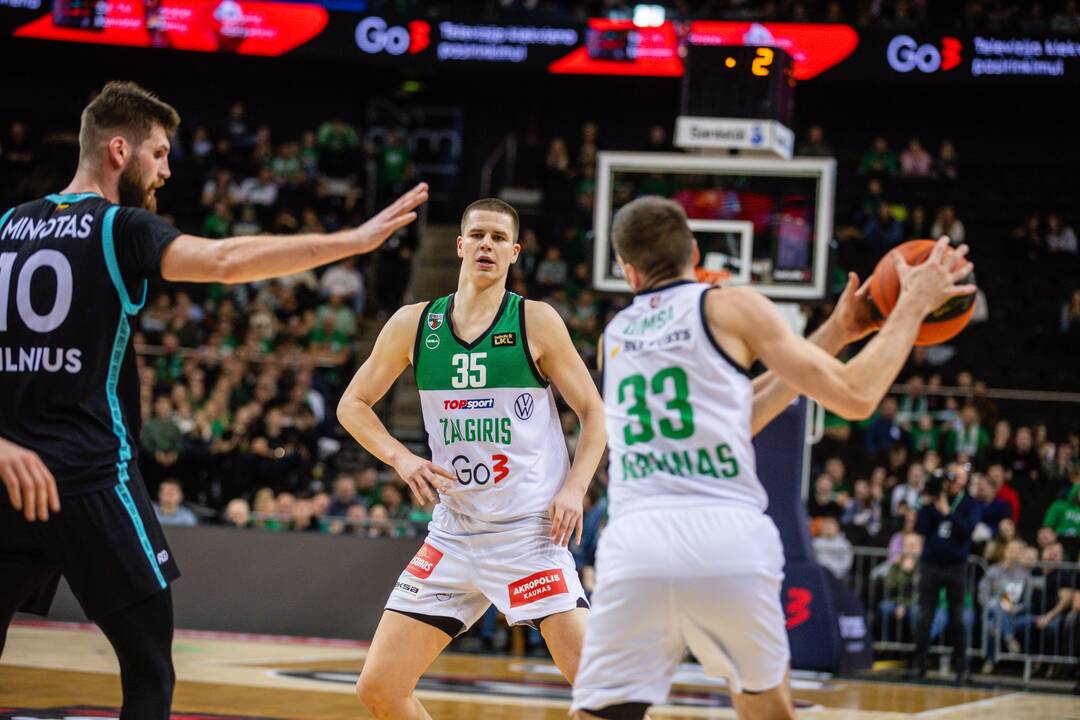 LKL: Kauno „Žalgiris“ – Vilniaus „Wolves“