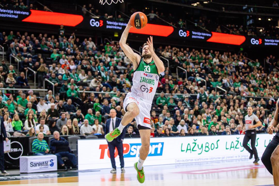 LKL: Kauno „Žalgiris“ – Vilniaus „Wolves“