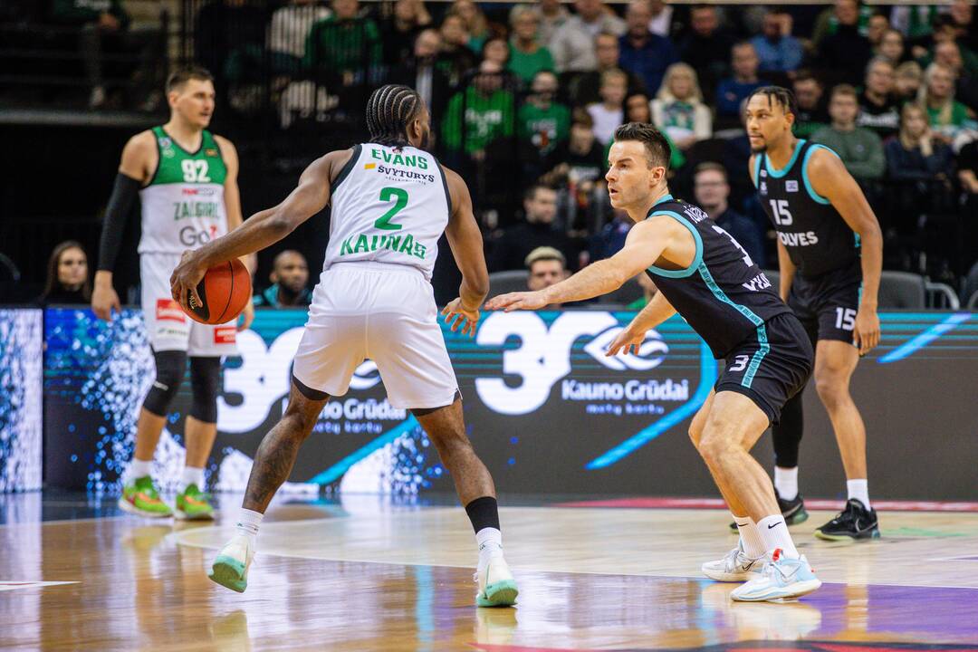 LKL: Kauno „Žalgiris“ – Vilniaus „Wolves“