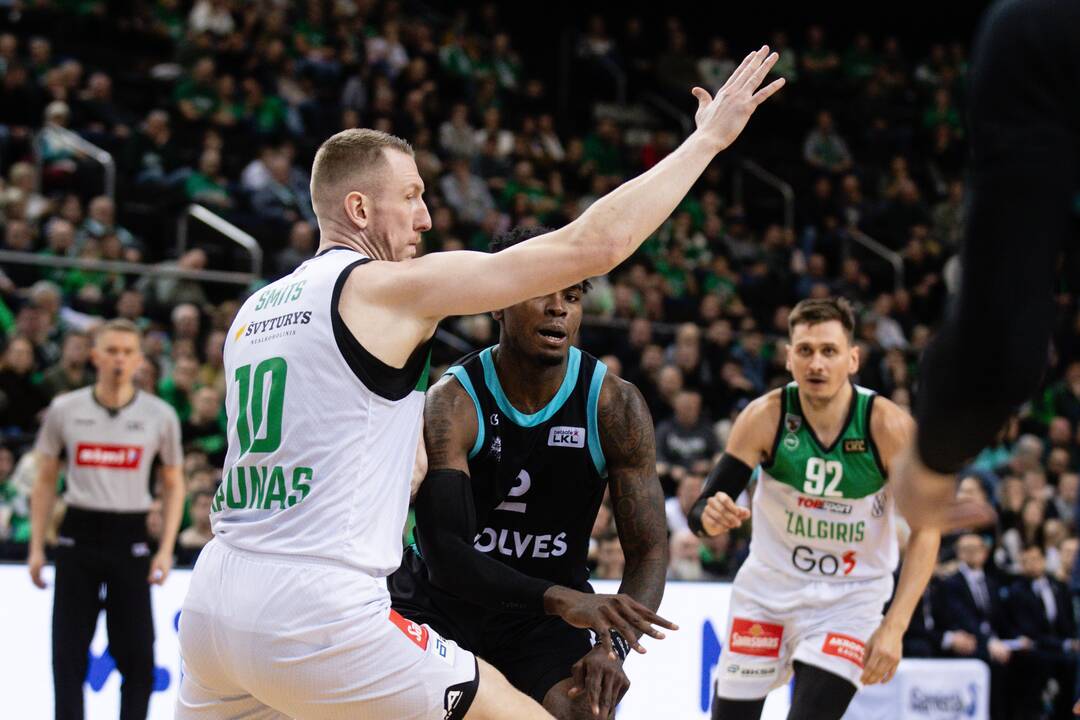 LKL: Kauno „Žalgiris“ – Vilniaus „Wolves“