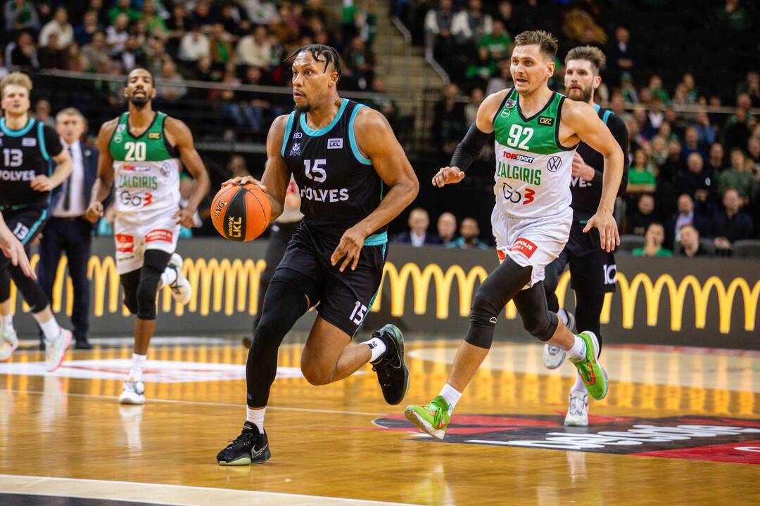 LKL: Kauno „Žalgiris“ – Vilniaus „Wolves“