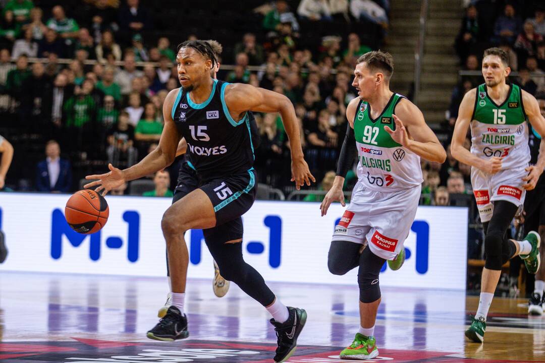 LKL: Kauno „Žalgiris“ – Vilniaus „Wolves“