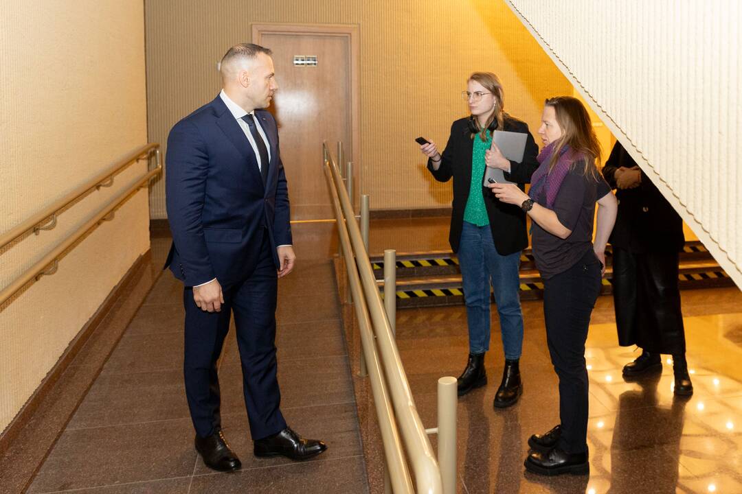 Posėdis dėl VSD pranešėjo pateiktos informacijos