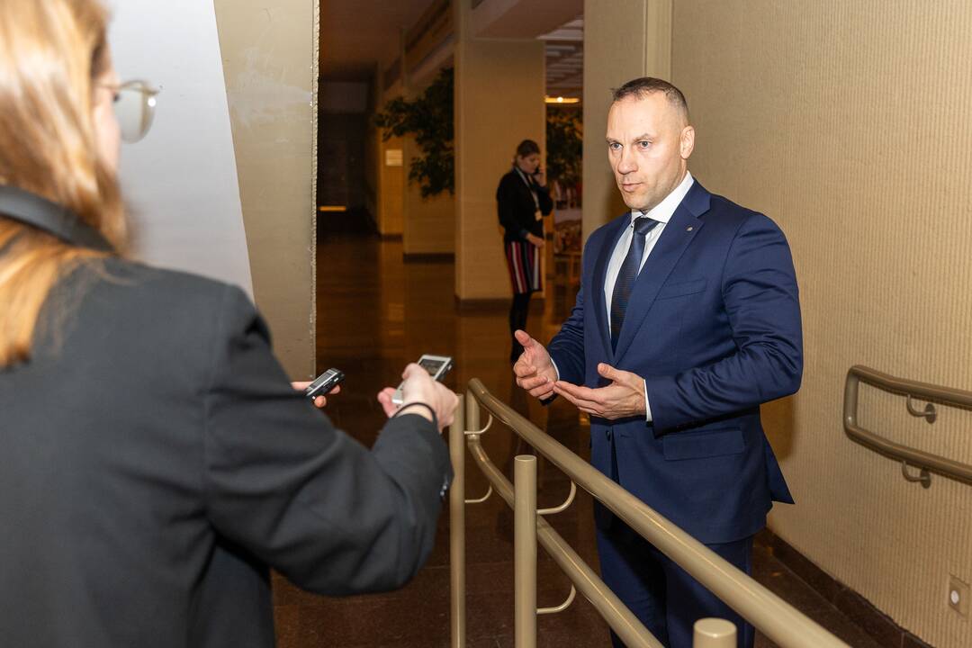 Posėdis dėl VSD pranešėjo pateiktos informacijos