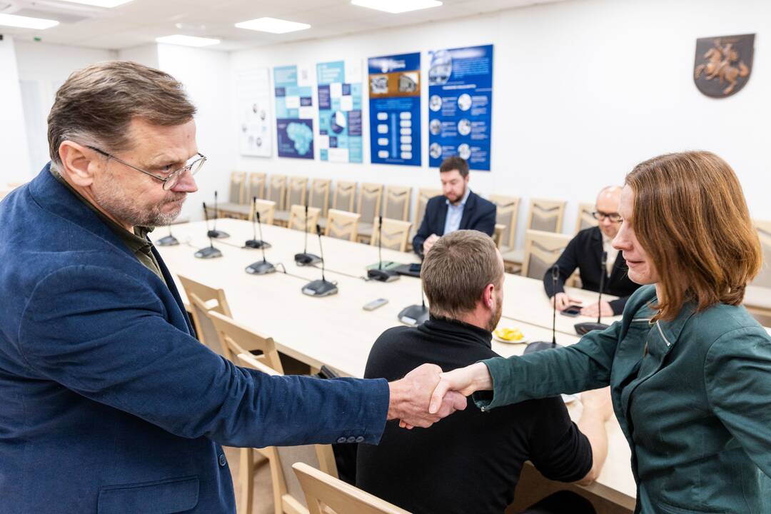 Posėdis dėl VSD pranešėjo pateiktos informacijos