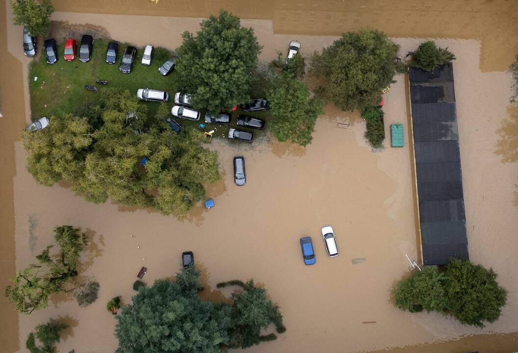 Potvynių kamuojama Lenkija