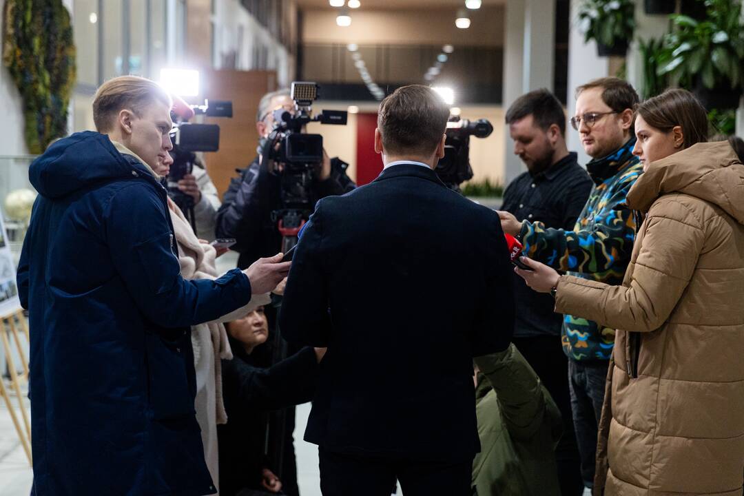 Vilniaus mero susitikimas su nukentėjusiais Viršuliškių daugiabučio gyventojais