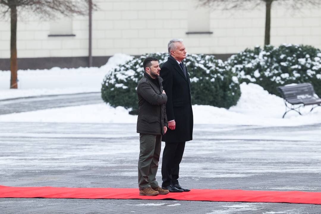 V. Zelenskio ir G. Nausėdos susitikimas