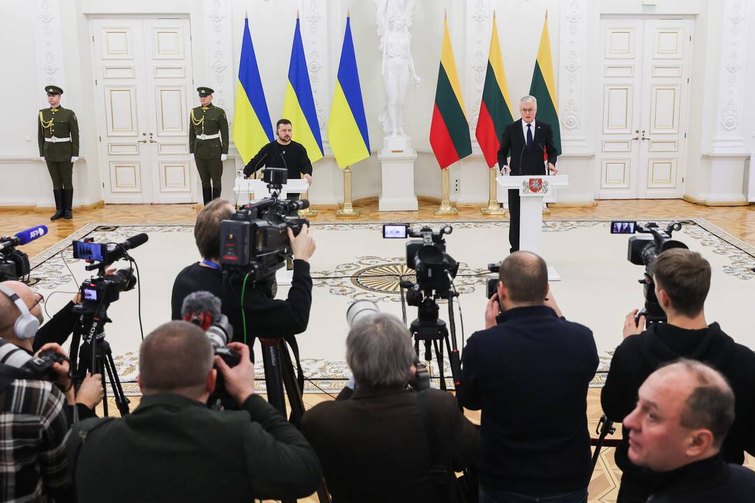 V. Zelenskio ir G. Nausėdos susitikimas