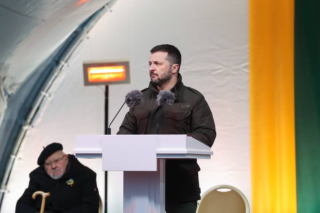 V. Zelenskis ir G. Nausėda kreipėsi  į Lietuvos žmones
