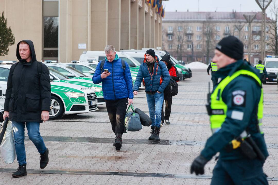 Ūkininkai palieka sostinę