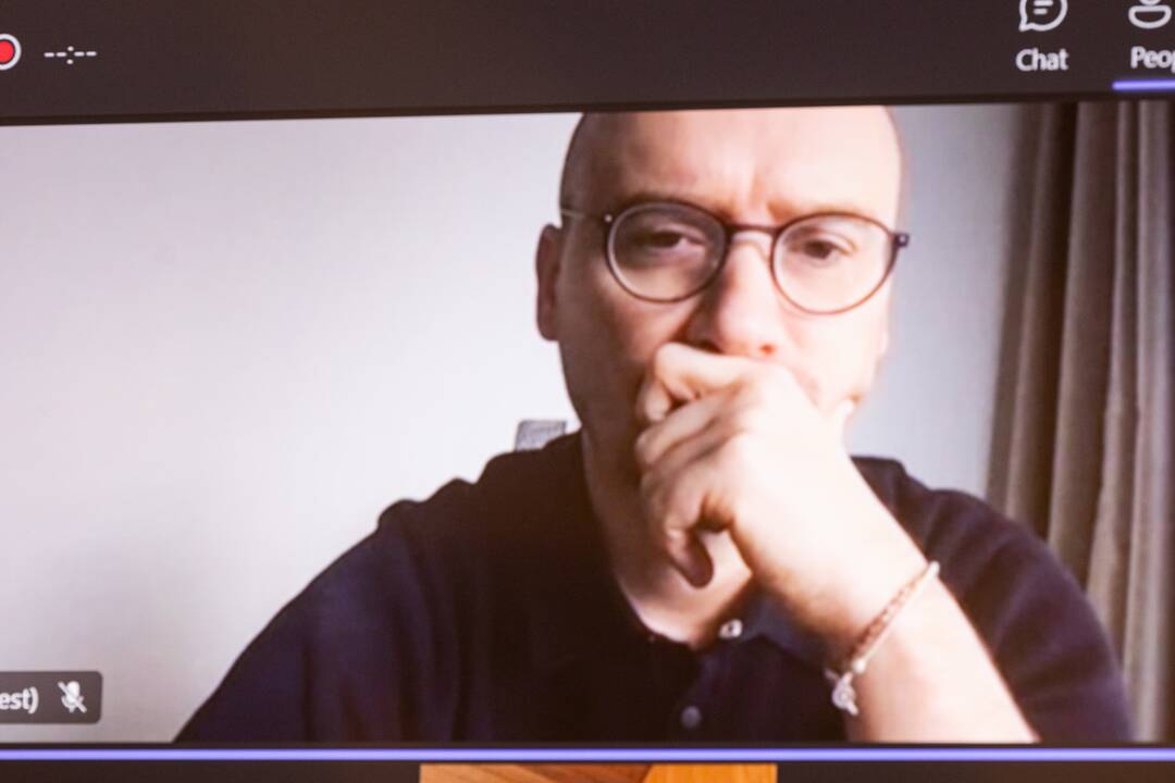 Eitvydas Bajarūnas (kairėje) ir Gitanas Nausėda