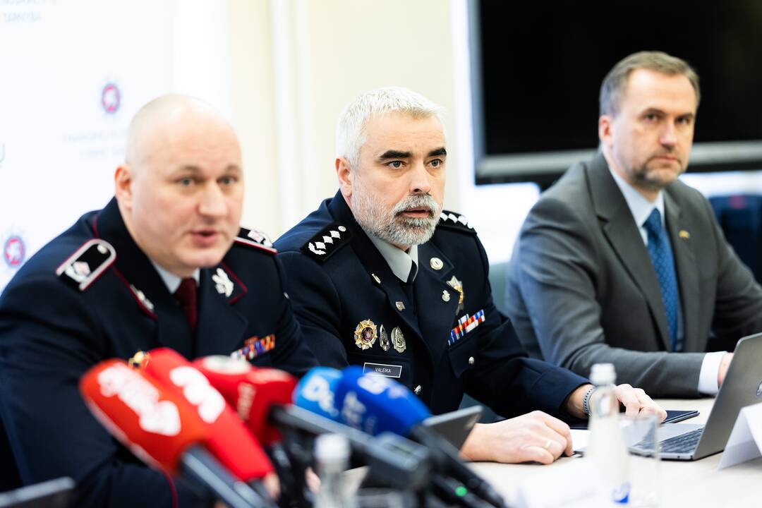 FNTT, Prokuratūros, Lietuvos banko atstovų konferencija apie Š. Stepukonį
