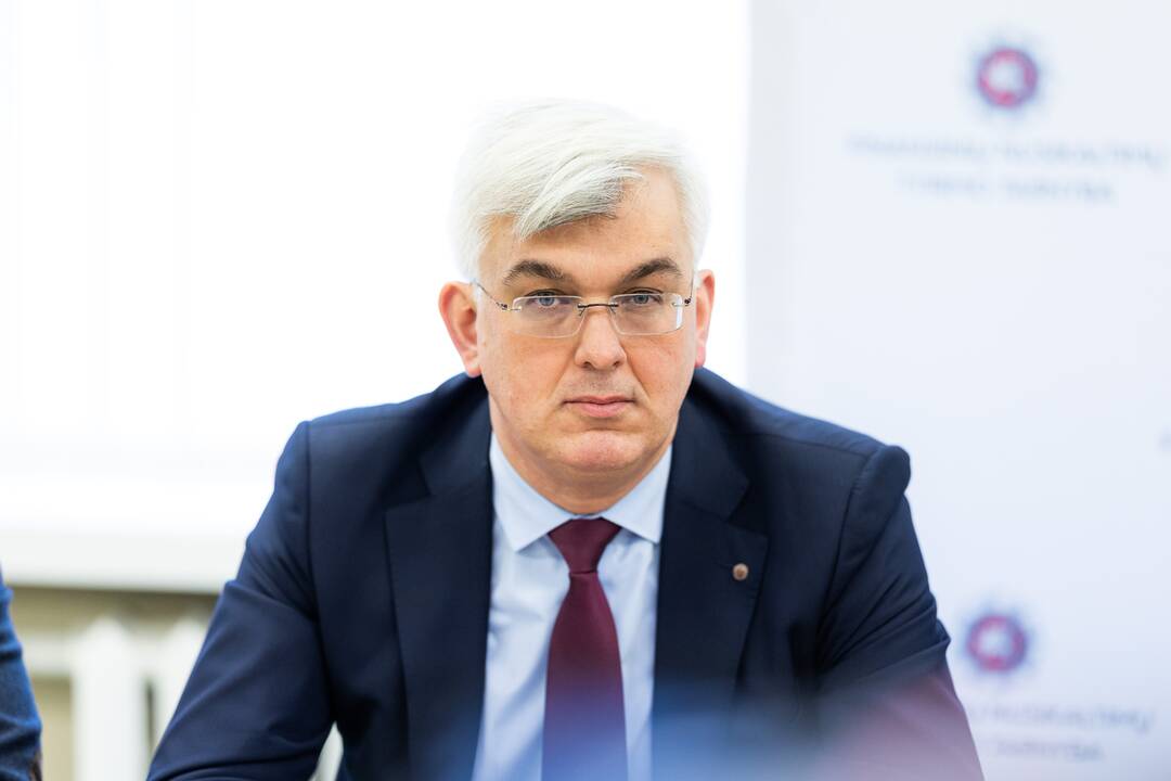 FNTT, Prokuratūros, Lietuvos banko atstovų konferencija apie Š. Stepukonį