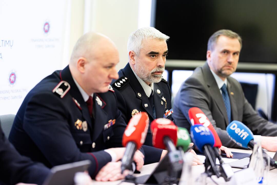 FNTT, Prokuratūros, Lietuvos banko atstovų konferencija apie Š. Stepukonį