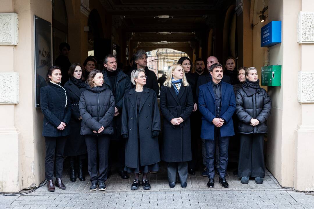 Atsisveikinimas su režisieriumi R. Tuminu