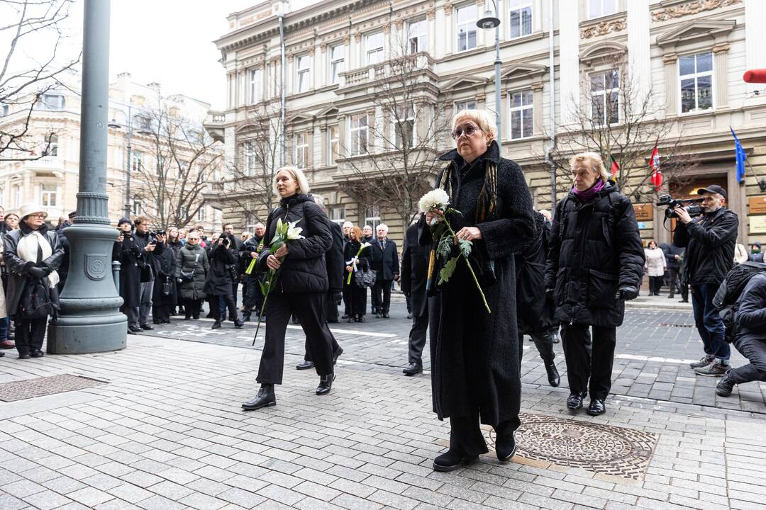 Atsisveikinimas su režisieriumi R. Tuminu