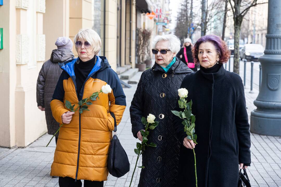 Atsisveikinimas su režisieriumi R. Tuminu