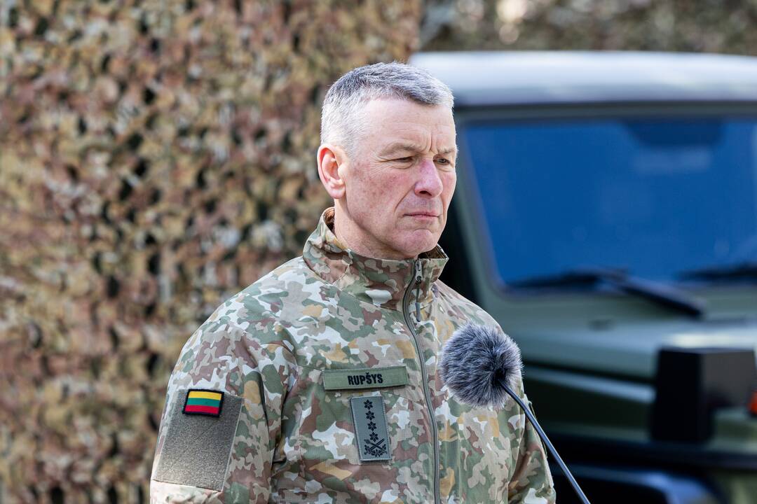 Prezidentui pristatyta pratybų „Perkūno griausmas“ eiga