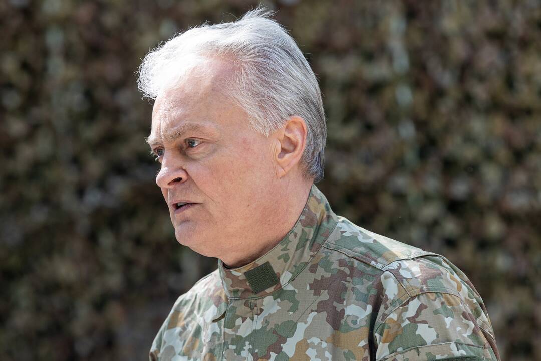 Prezidentui pristatyta pratybų „Perkūno griausmas“ eiga