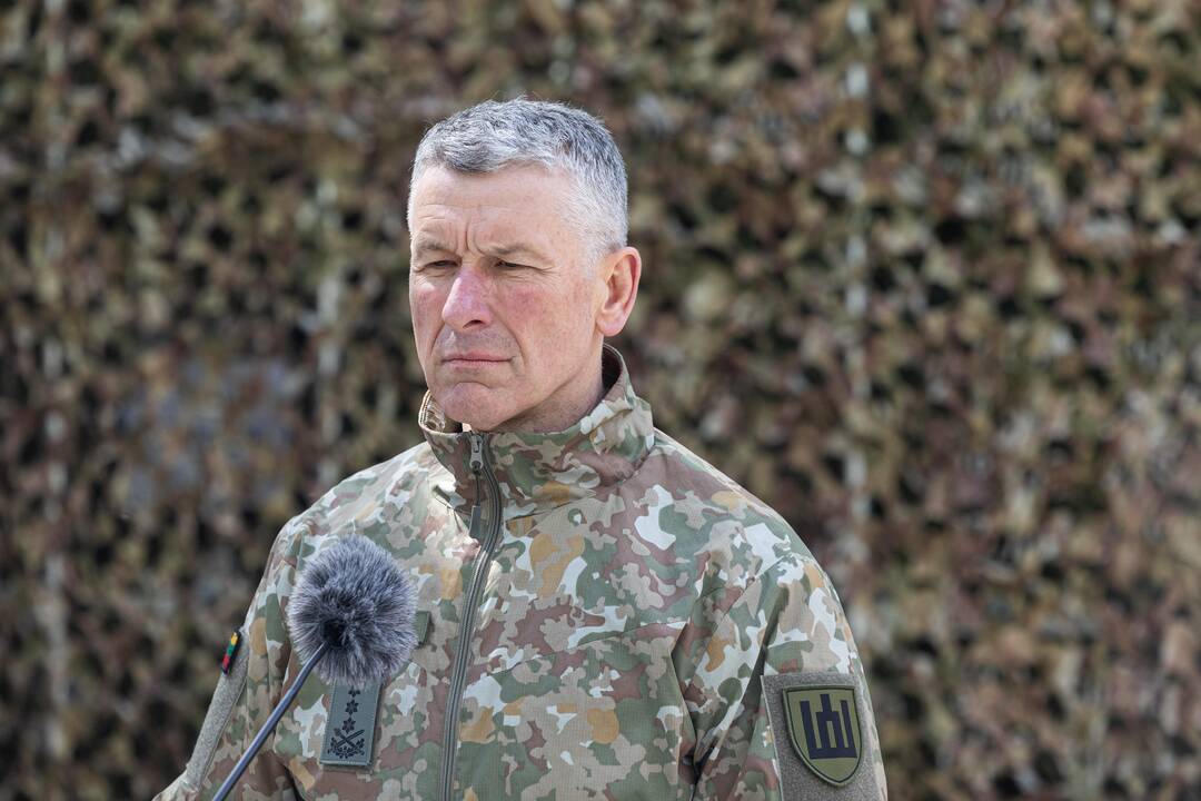 Prezidentui pristatyta pratybų „Perkūno griausmas“ eiga