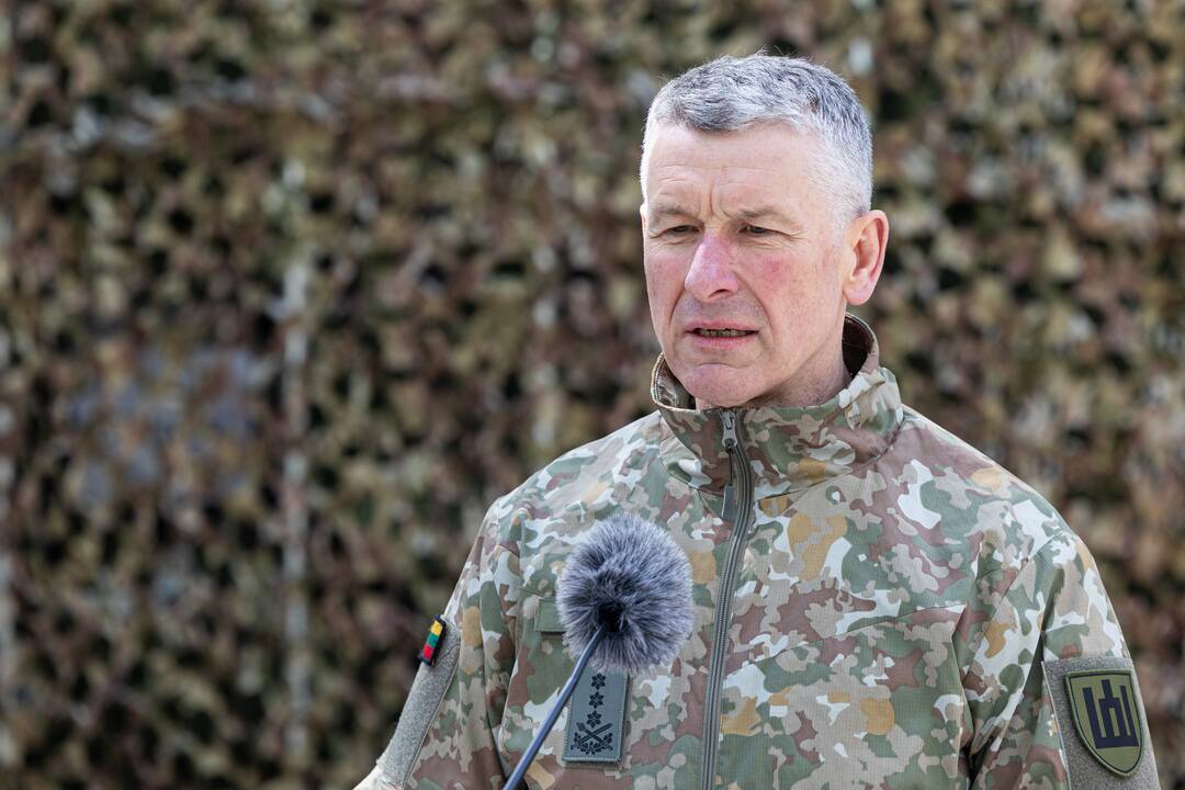 Prezidentui pristatyta pratybų „Perkūno griausmas“ eiga