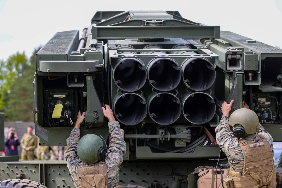 Pratybos su HIMARS
