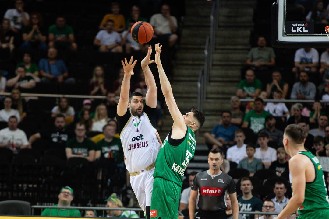 Trečiosios LKL pusfinalio rungtynės: „Žalgiris“ – „7bet-Lietkabelis“