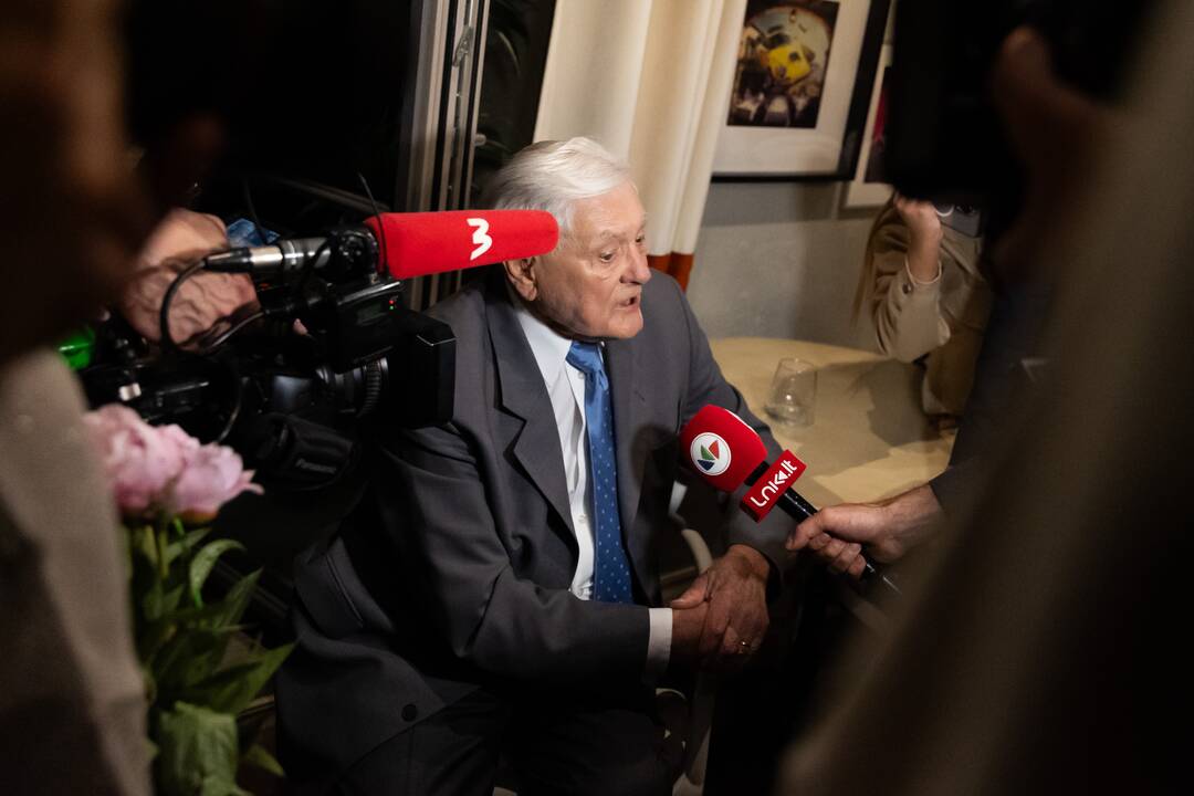 G. Nausėda atvyko į rinkimų štabą