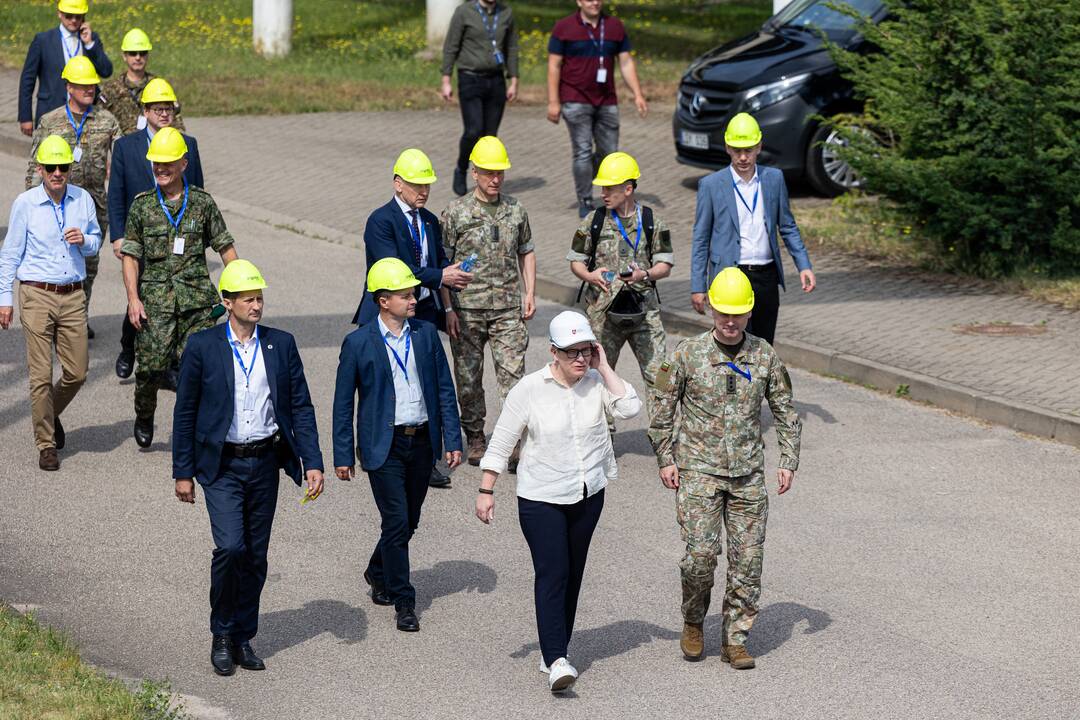 Elektrėnų elektrinės komplekse – pratybos