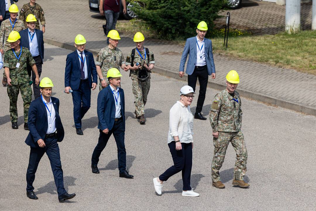 Elektrėnų elektrinės komplekse – pratybos