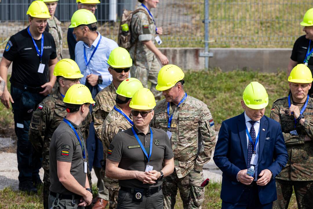 Elektrėnų elektrinės komplekse – pratybos