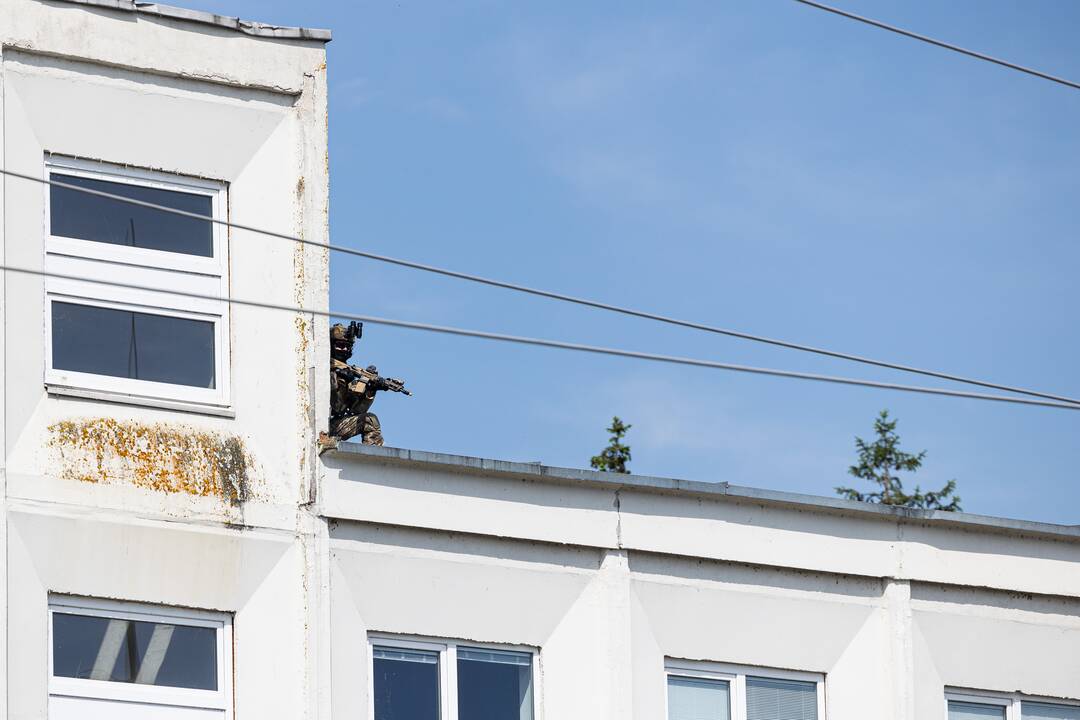 Elektrėnų elektrinės komplekse – pratybos