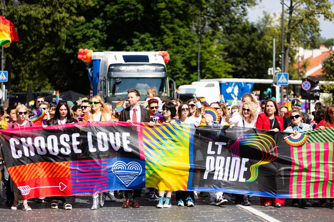 Sostinėje – LGBT eitynės  „Už lygybę!“