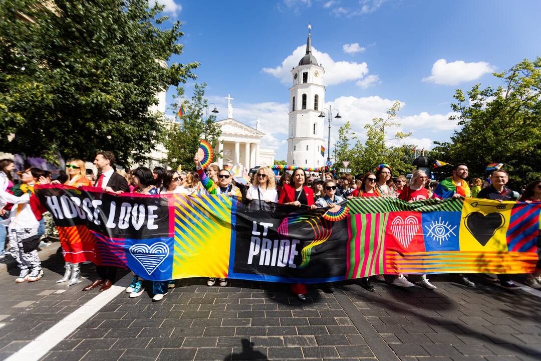 Sostinėje – LGBT eitynės  „Už lygybę!“