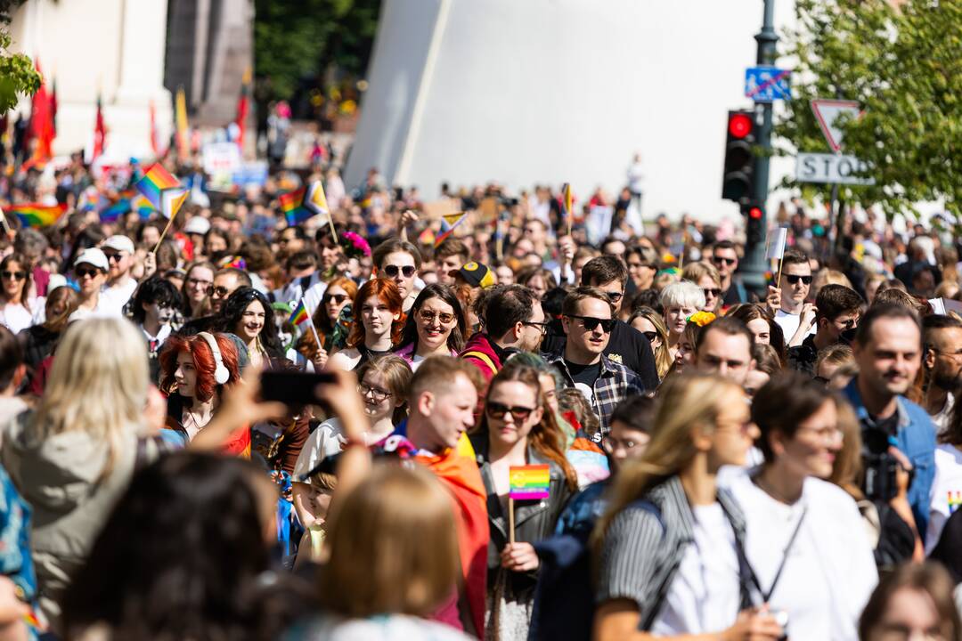 Sostinėje – LGBT eitynės  „Už lygybę!“