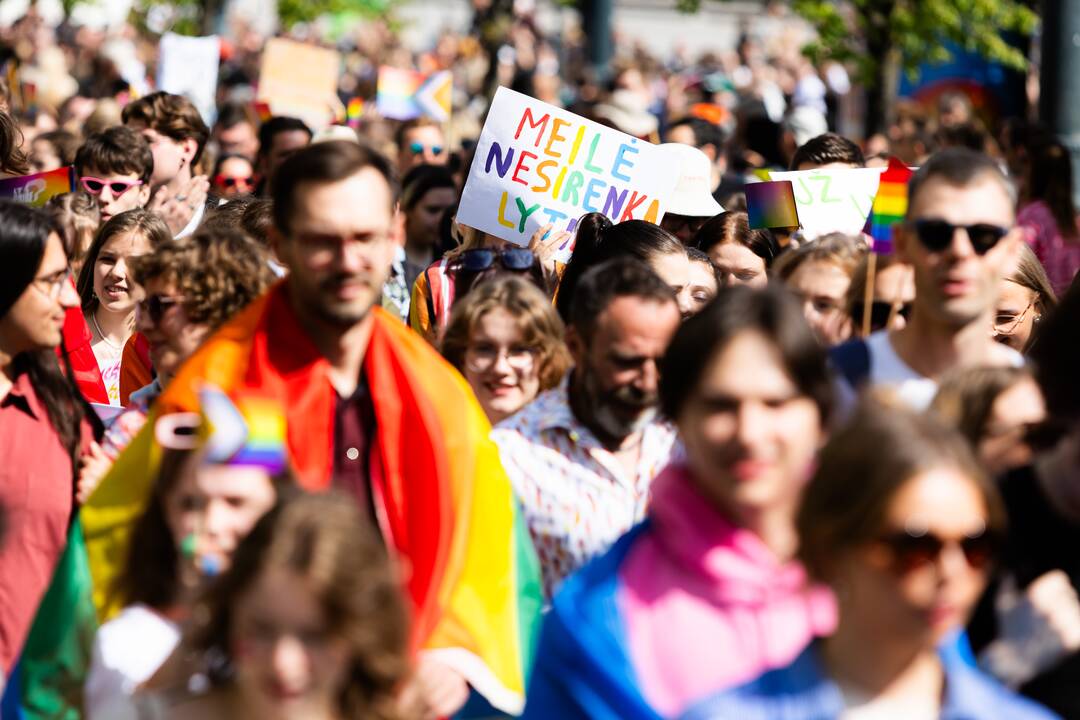 Sostinėje – LGBT eitynės  „Už lygybę!“