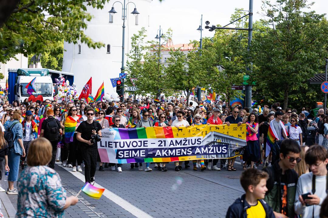 Sostinėje – LGBT eitynės  „Už lygybę!“