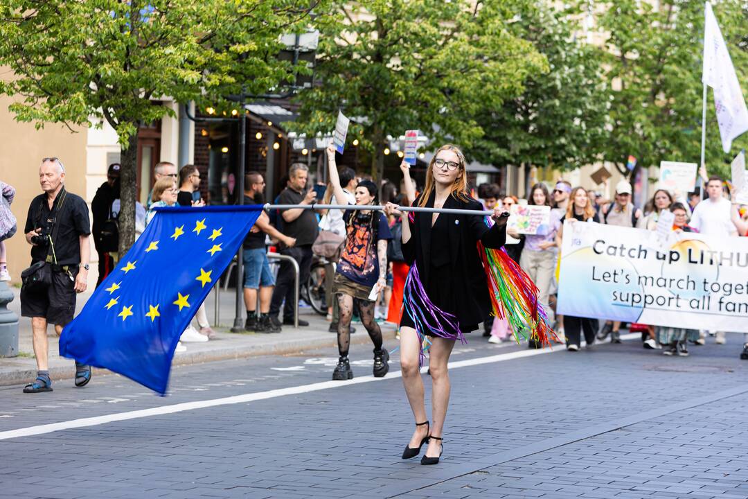Sostinėje – LGBT eitynės  „Už lygybę!“
