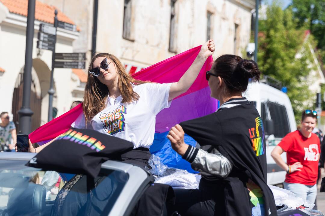 Sostinėje – LGBT eitynės  „Už lygybę!“