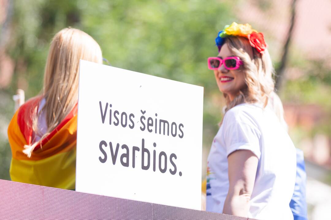 Sostinėje – LGBT eitynės  „Už lygybę!“