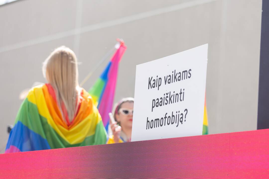Sostinėje – LGBT eitynės  „Už lygybę!“