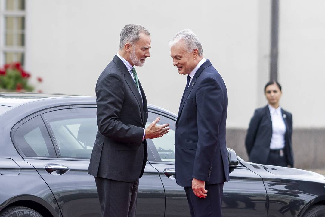 Lietuvoje lankosi Ispanijos karalius