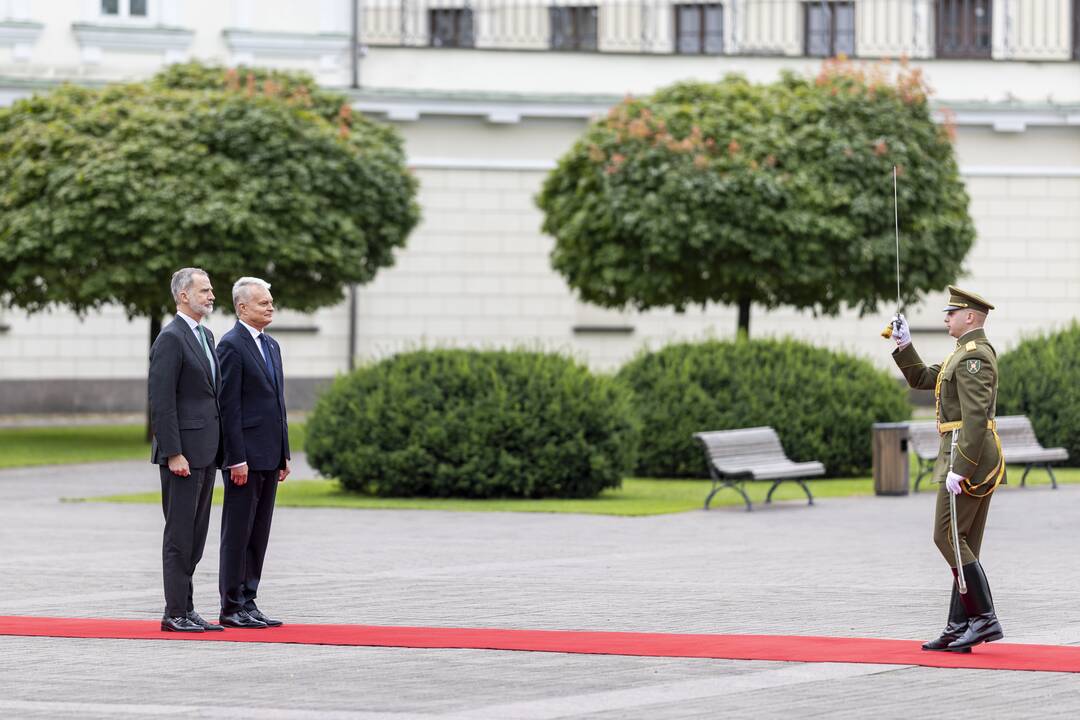 Lietuvoje lankosi Ispanijos karalius