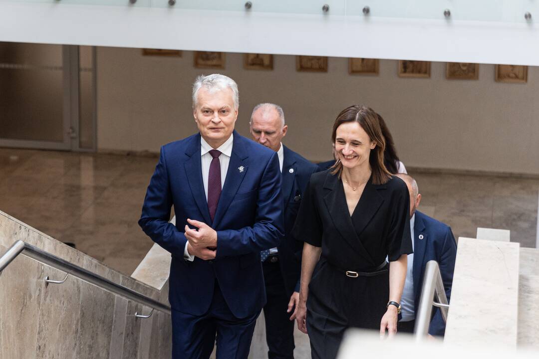I. Šimonytė tikrinasi pasitikėjimą Seime