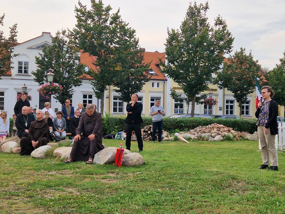 Baltijos kelio minėjimas Klaipėdoje