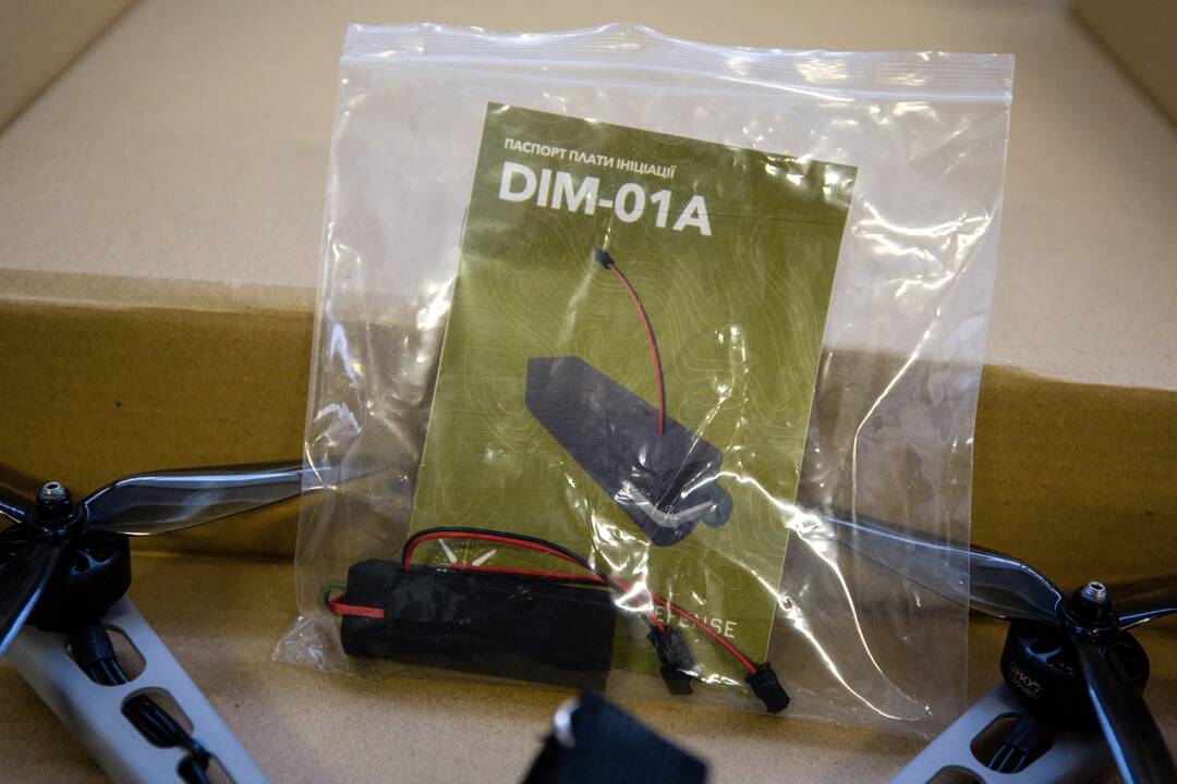 Kariuomenę pasiekė tūkstantis lietuvių gamintų FPV dronų