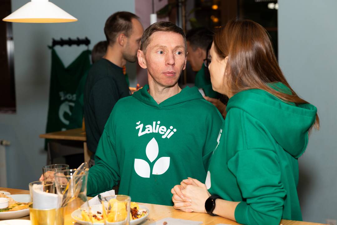 Lietuvos žaliųjų partija laukia rinkimų rezultatų