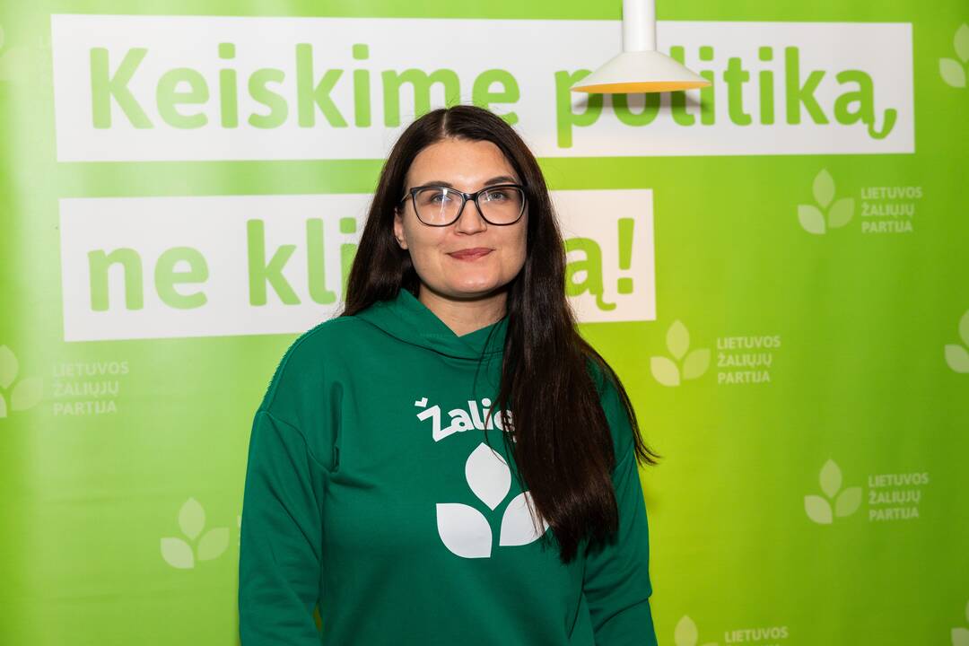 Lietuvos žaliųjų partija laukia rinkimų rezultatų