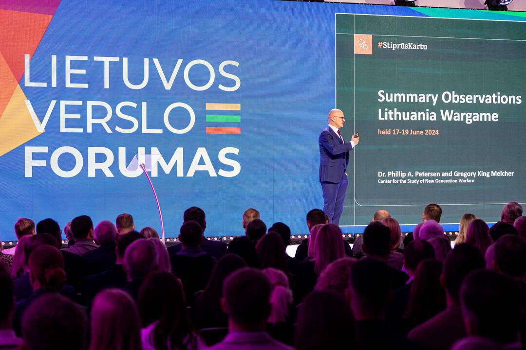 Lietuvos gynybinės galios tyrimo pristatymas